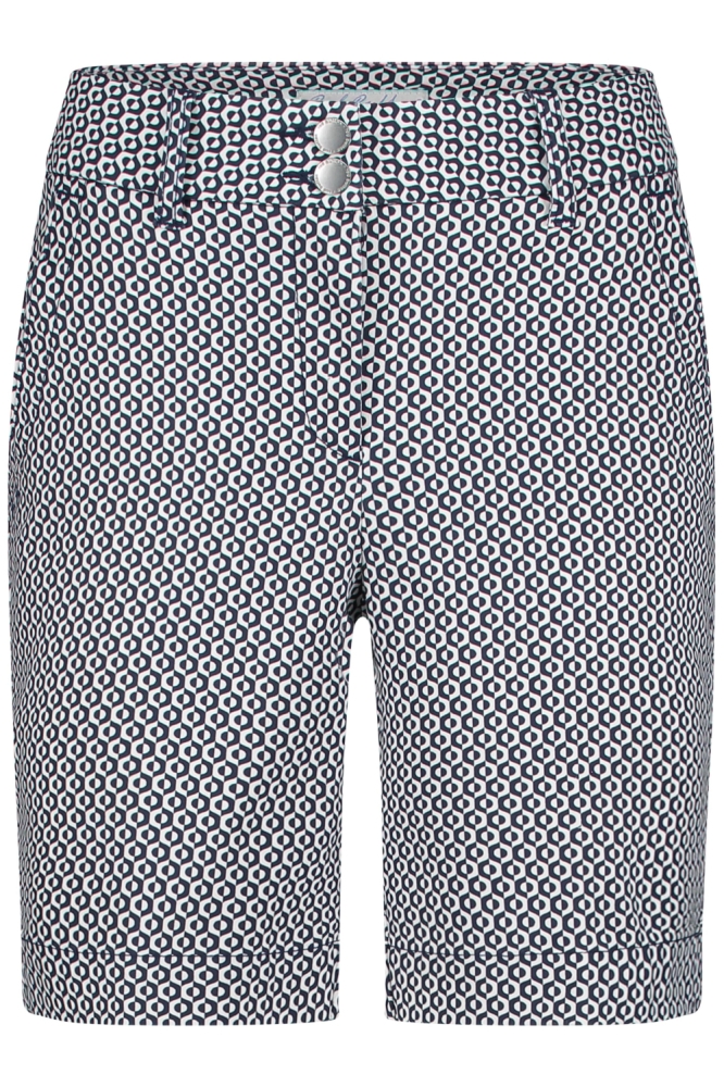AVA SHORT FANCY DOT SRB4461 DARK BLUE
